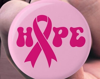 Hoop met Breast Cancer Awareness Heart Ribbon, in oktober dragen we roze, borstkankerpreventiemaand