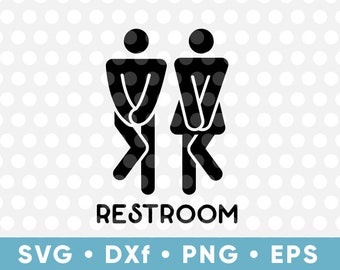 Download Restroom Dxf Etsy