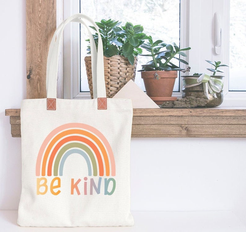Download Rainbow Be Kind SVG Cut Files Cricut Files Cute T-Shirt ...