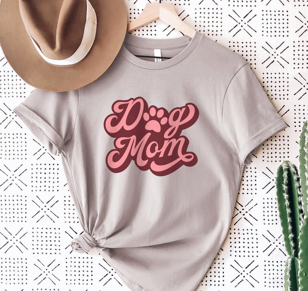 Vintage Dog Mom SVG Retro T-shirt File Download Clip Art Cricut ...