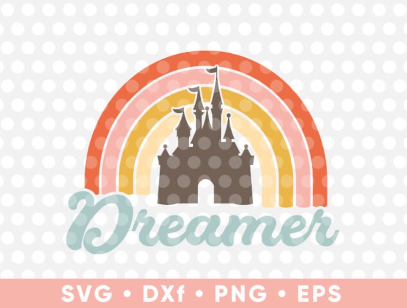 Free Free 279 Disney Castle Rainbow Svg SVG PNG EPS DXF File