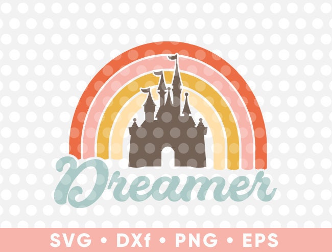Free Free 344 Disney Castle Rainbow Svg SVG PNG EPS DXF File