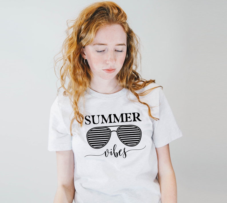 Download Summer Vibes SVG Cut Files Cricut File Cute T-Shirt ...