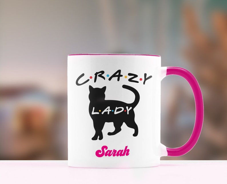 Crazy Cat Lady SVG Cut Files Cricut Files Funny T-shirt Svg | Etsy