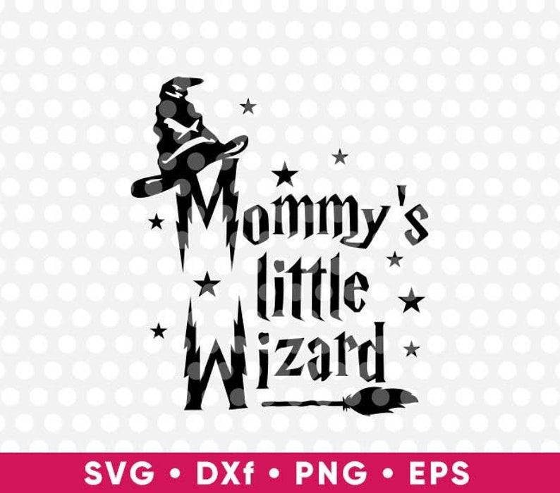 Download Mommy's Little Wizard SVG Harry Potter svg Digital | Etsy