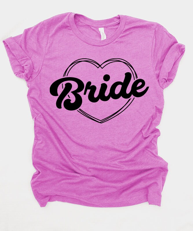 Bride SVG Wedding SVG Bride Cut Files Cricut Files Bride Heart | Etsy