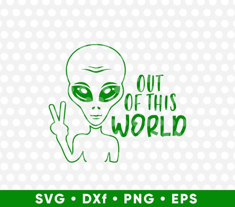 Download Cute Alien SVG Cut Files Cricut Files Funny T-Shirt svg ...