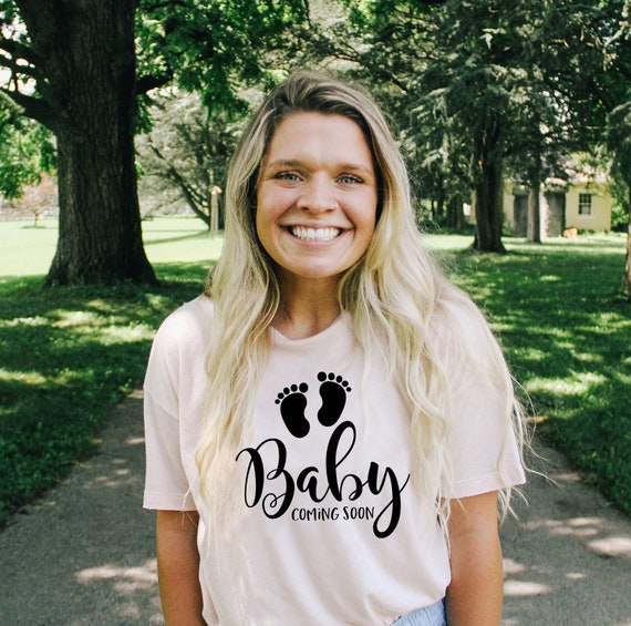 Baby coming hotsell soon shirt