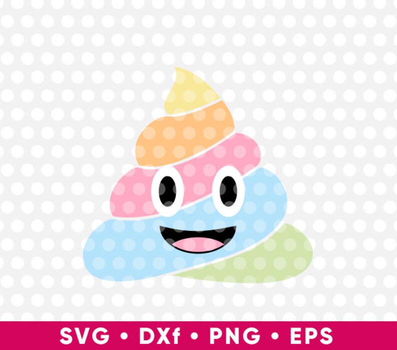 Download Poo Emoji SVG Cut Files Cricut Files Funny T-Shirt svg ...