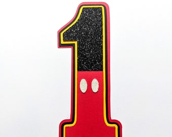 Mickey Number 1 Etsy
