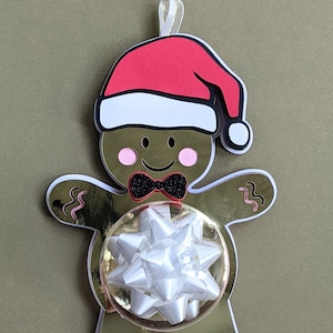 Gingerbread Man Ornament, Christmas Ornament, Xmas Décor, Decoracion De Navidad, Christmas Candy Ornament, CUT FILE Gingerbread Ornament