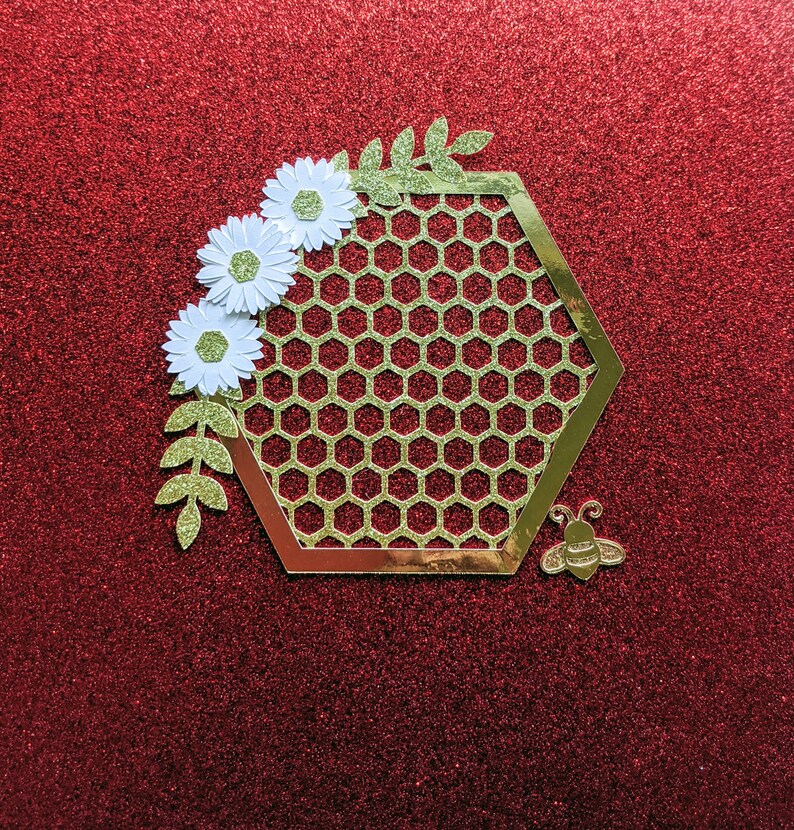 Download Bee Banner Or Cake Topper SVG File for Cricut & Silhouette ...