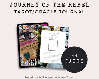 El viaje del rebelde: Un diario digital de tarot/oráculo para el empoderamiento personal.