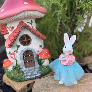 Light Up Fairy House-Enchanted Forest Woodland Party-Pixie magical birthday-girl- New Home-baby shower-Mini-gift for mom-gardener-bunny