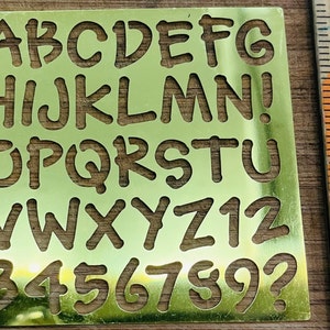 Pochoirs de gaufrage en laiton - alphabet, bébé, papillon, amour, papa, limonade, fleurs, gâteau d'anniversaire, cloches, neige - travaux manuels en papier - fabrication de cartes