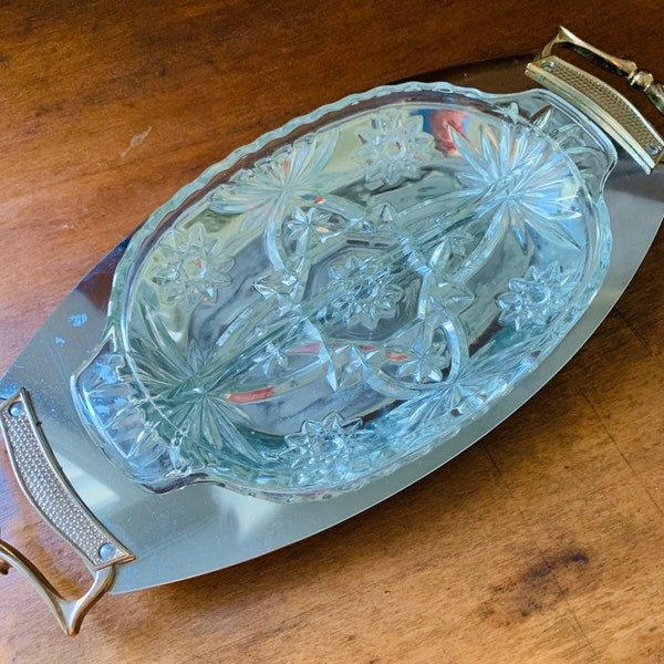 Vintage Kromex Silver Tray