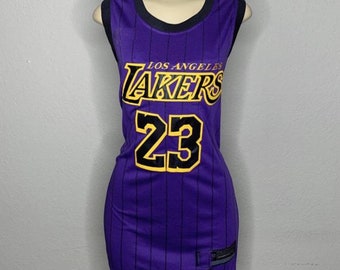 lakers jersey dress