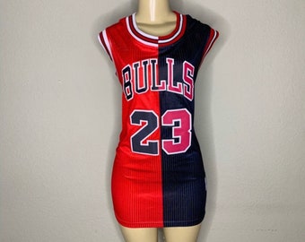 chicago bulls jersey dress 23