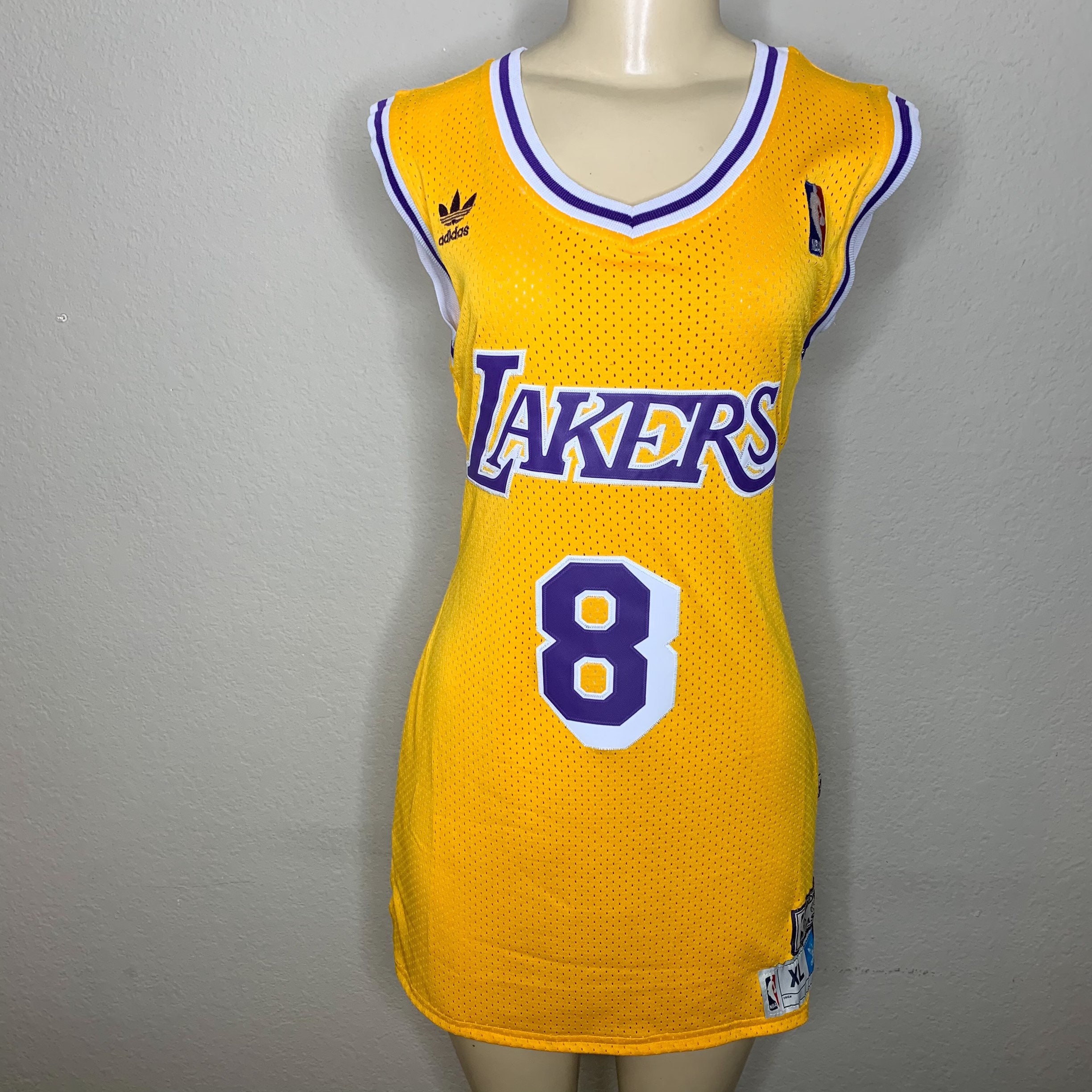 lakers jersey dress