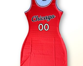 chicago bulls jersey dress 23