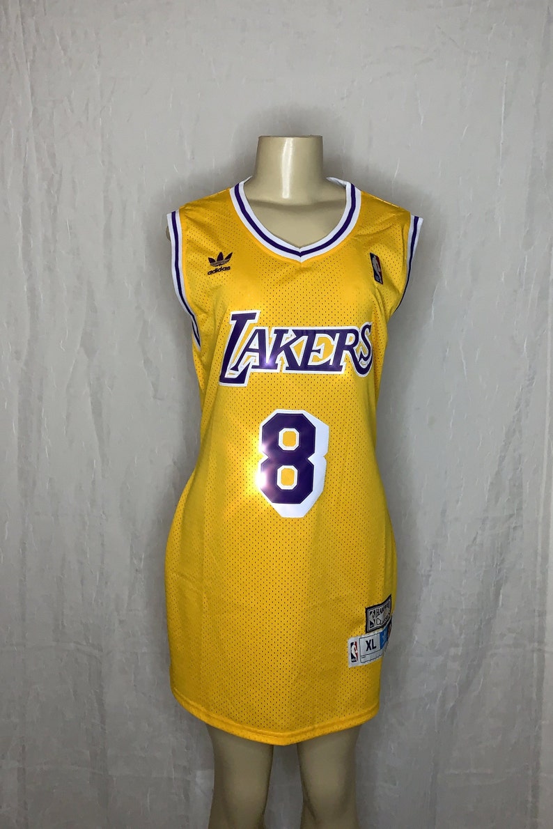 la lakers jersey dress