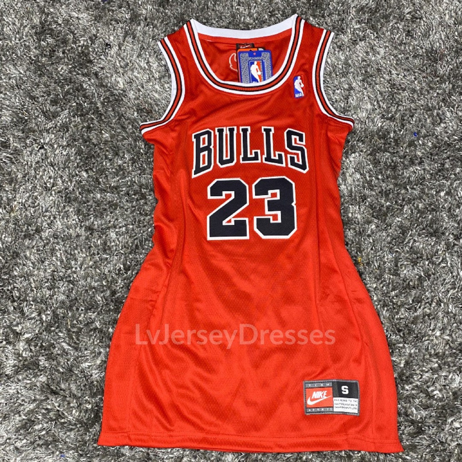 Best Seller Classic Chicago Bulls Jersey Dress 23 Jordan Etsy