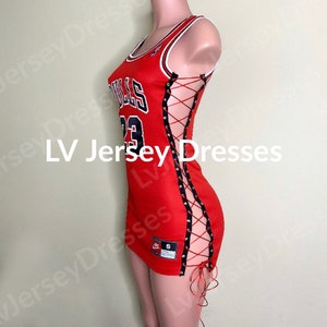 women's chicago bulls jersey dress