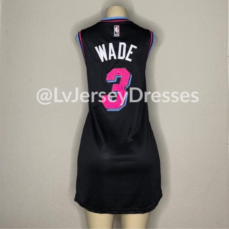 miami heat jersey dress