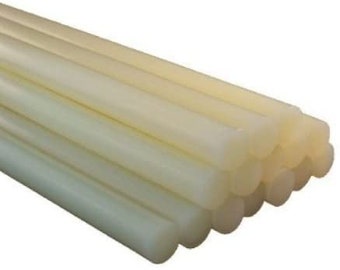 50 Hot Melt Glue Sticks 7/16 inch x 10 inch Large 1/2" x 10" Wholesale Glue Sticks