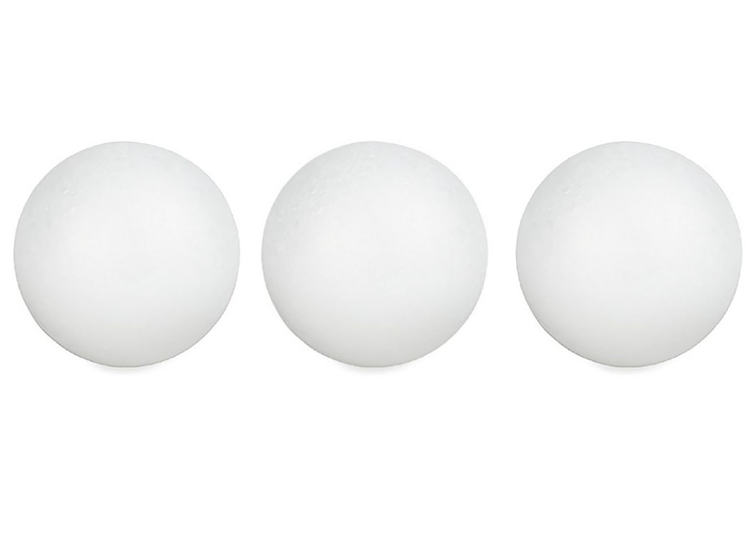 3 Inch Smooth Foam Balls for Spring Holiday, Class Crafts Making