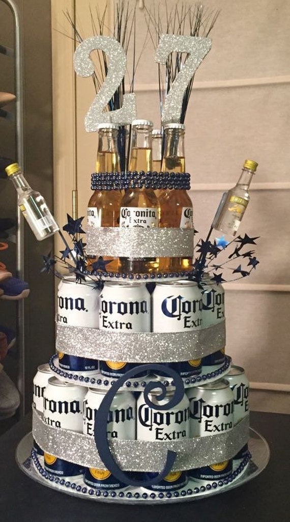 How to Make a Beer Can Cake - Mom vs the Boys