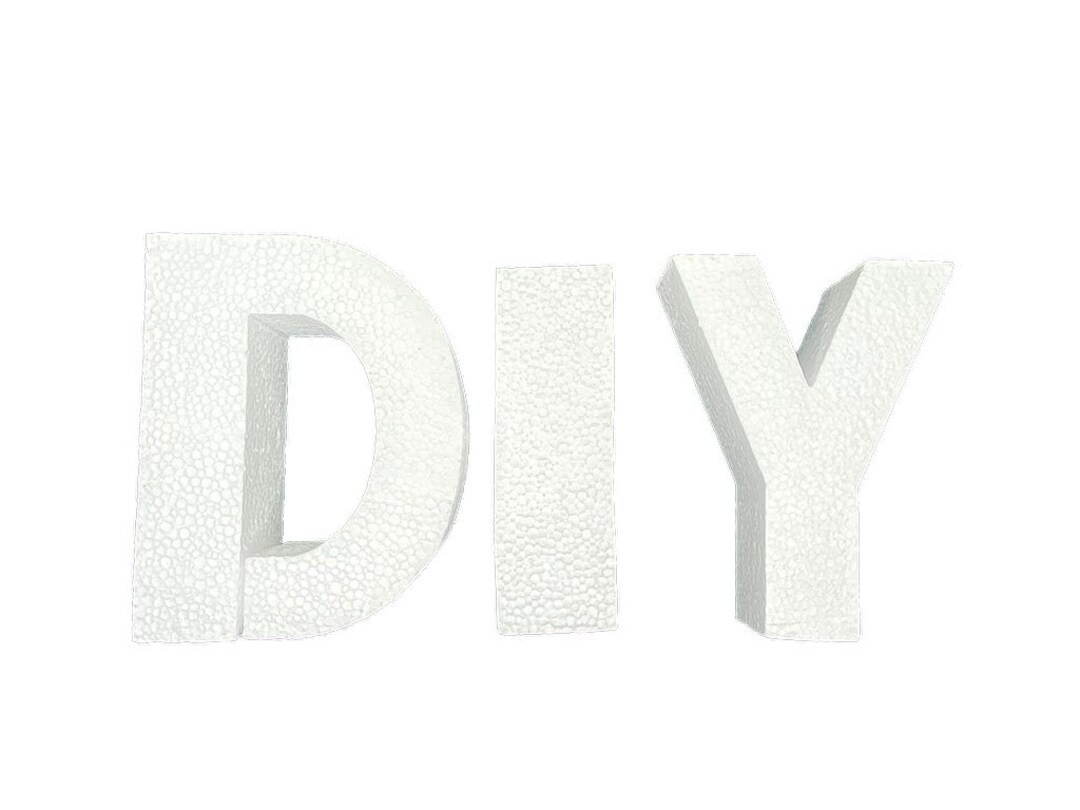 6 Inch Foam Letters Great for Diy's, Arts and Crafts, and Much More Etsy