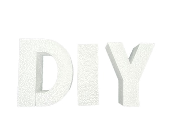 6" Inch Foam Letters  - Great For DIY's, arts and crafts, and much more
