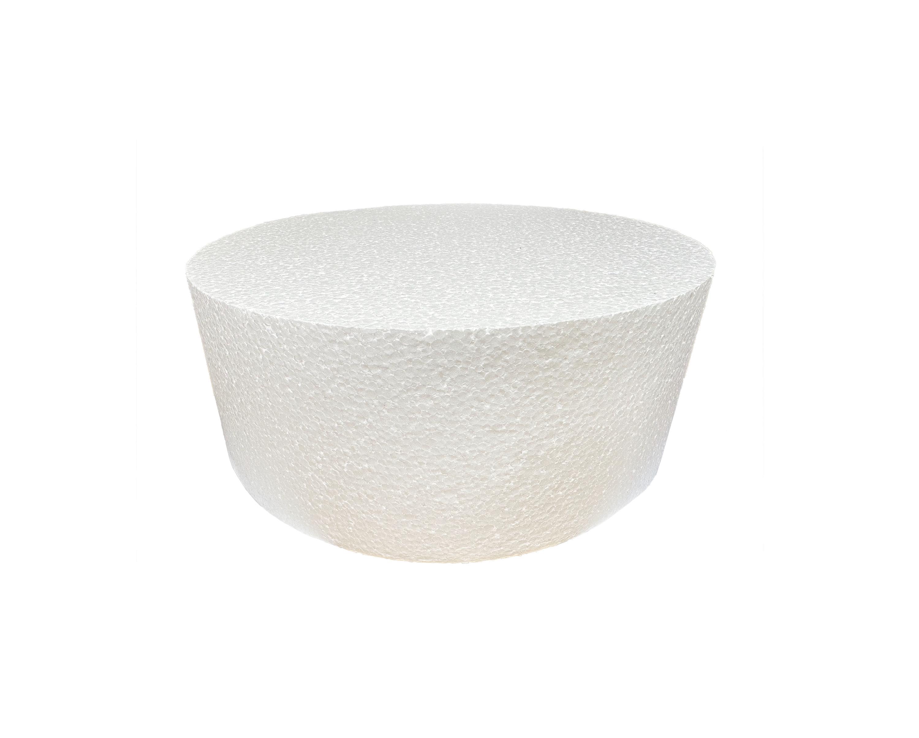 Round Foam Cake Dummies in Varying Sizes -  for Decorating and Wedding Display - Pick Your Size