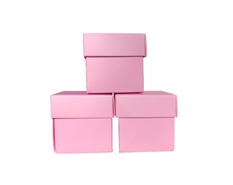 Mini Square 2x2x2 inch Baby Shower Shower Favor Boxes - (12 pcs)