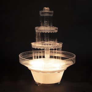 Wedding Water Fountain Decoration Centerpiece, Great For Cake Pillar cake stand