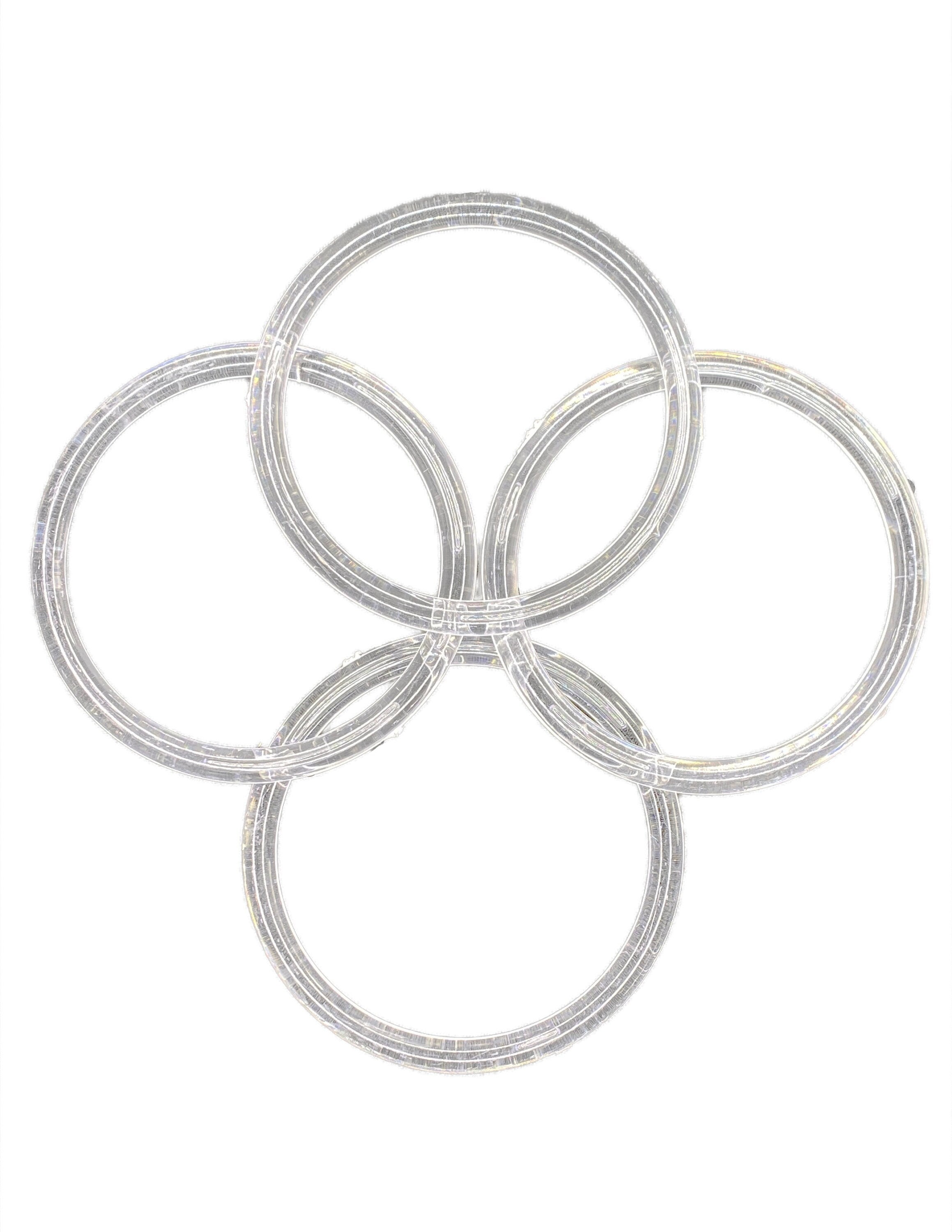 Towel ring plastic end caps sale