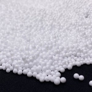 SALE 5000 Mini Styrofoam Balls 2mm 3mm 4mm Polystyrene Filler Foam Ball  Bead Choose Color DIY Slime Floam Arts and Crafts Supplies Small Bag