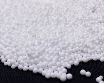 Micro Foam Beads 0.25 Cubic Feet - Great for Arts & Crafts, Stuffing and Decorations