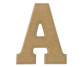 Unfinished Wooden Alphabet Letters for Arts & Crafts, Decorations and DIY