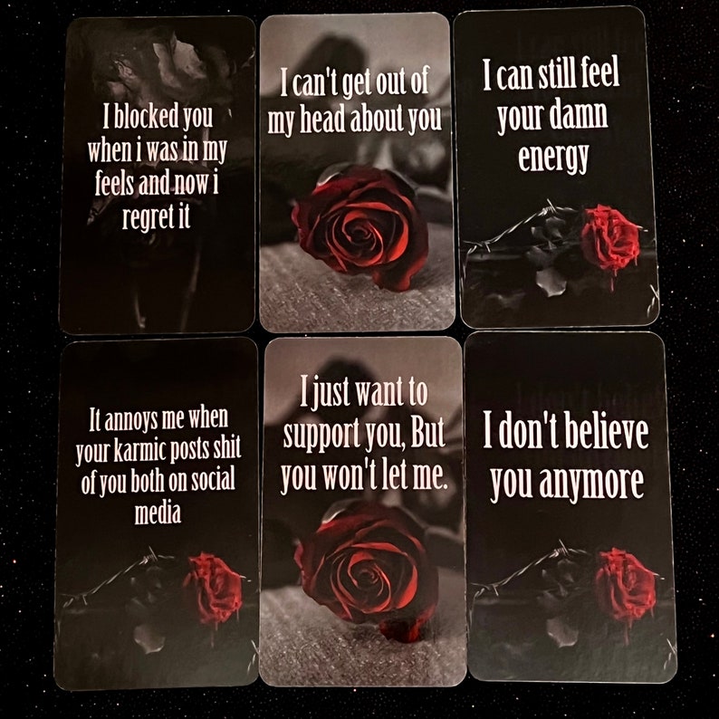 Twin Flame/soulmate TRIGGER'S 78 Cards Etsy