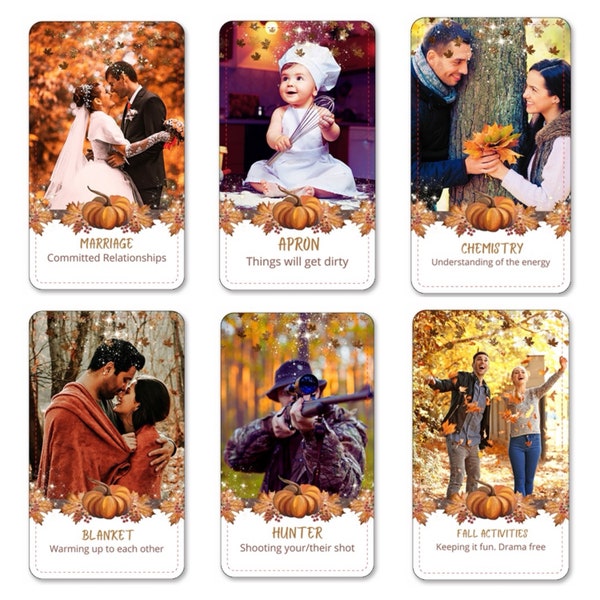 Deck Oracle des Amoureux de l'automne (100 cartes)