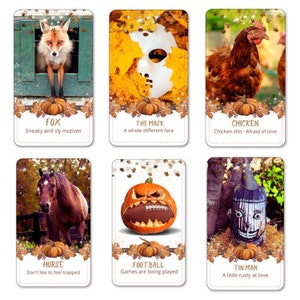 Deck Oracle des Amoureux de l'automne (100 cartes)