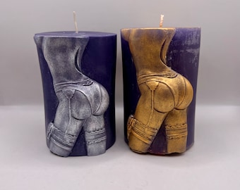 Sexy Body Pillar Candle