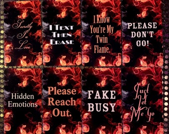 Mensajes tácitos de llama gemela/alma gemela