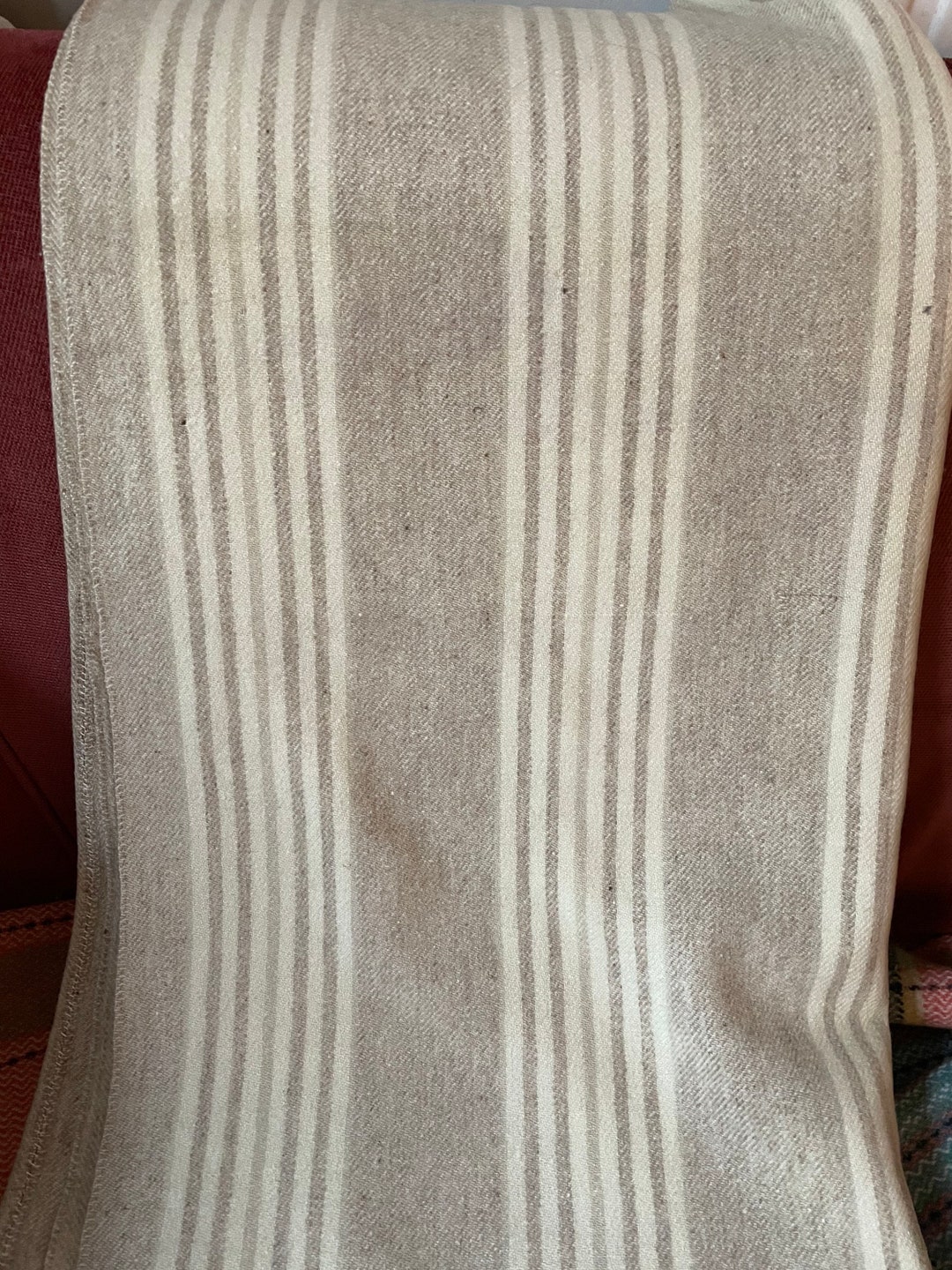 Early Welsh Wool Narrow Loom Blanket in Soft Shades of Natural Etsy UK