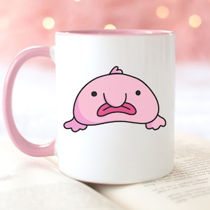 Blobfish Coffee Mug Gift, Blobby Bob Blobfish, Spirit Animal, 11oz Coffee Mug, Blobfish Gifts, Funny Blobfish, Gifts for Friends