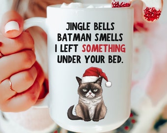 Funny Grumpy Cat Mug, Cat Lover Gift, Grumpy Cat Mug, Cat Lover Mug, Cat Mom Mug, Gift for cat lover, Grumpy Cat Christmas, Sarcastic Mug
