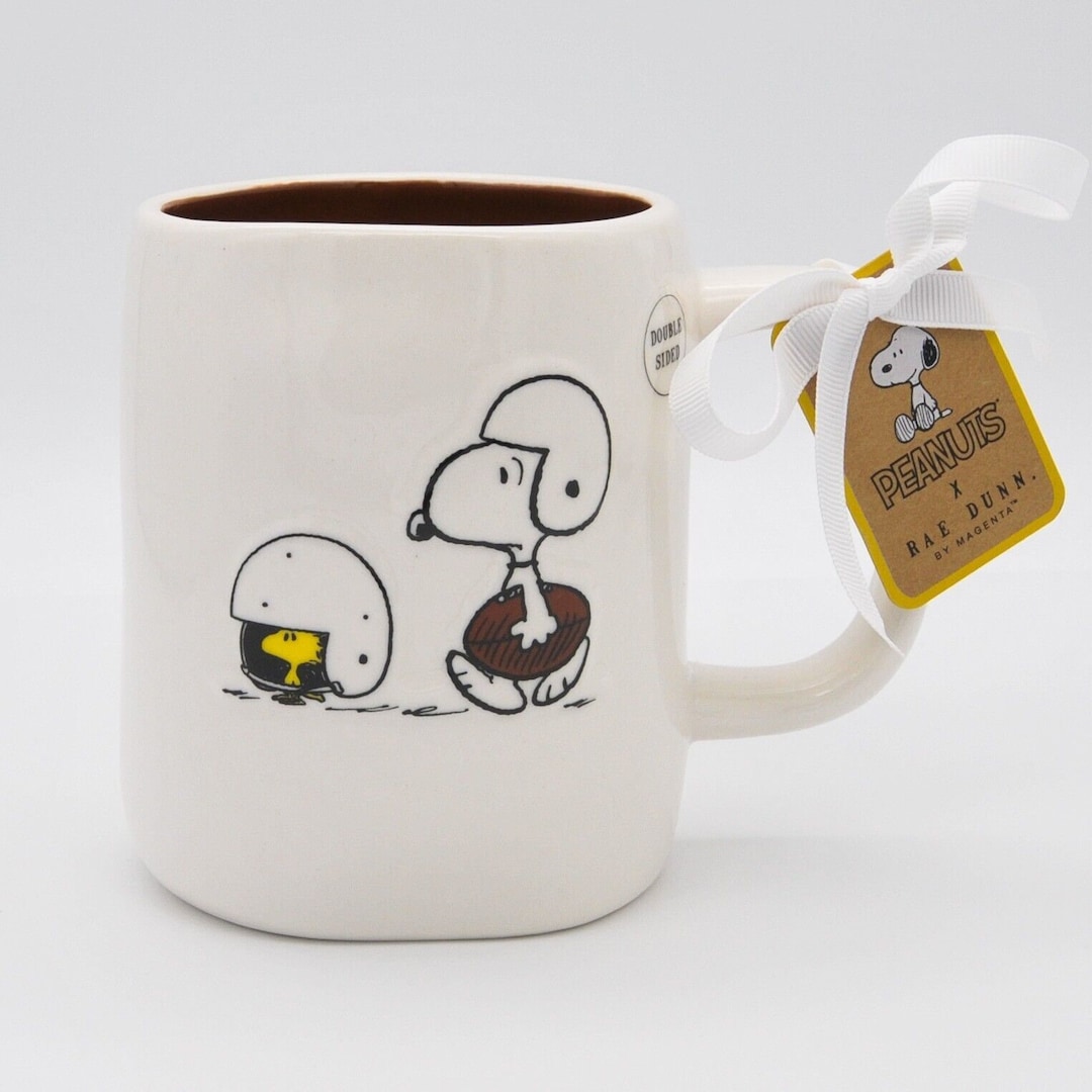 Tasse à Café QuyCup Snoopy Peanuts 90ml - En R-PET, Design Woodstock, Fabrication Française