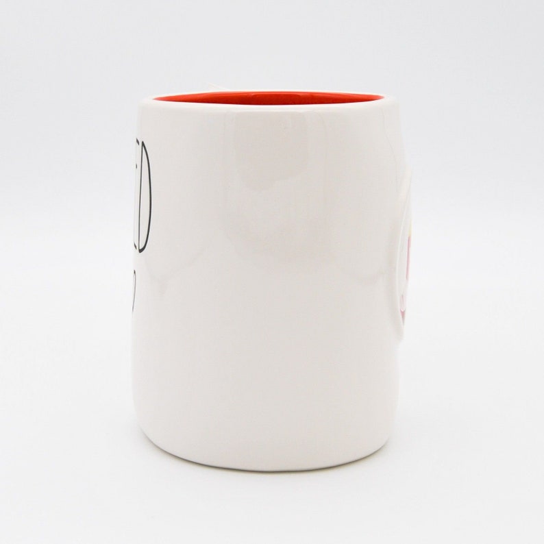 Rae Dunn Inside Out Anger Mug, fired Up Doublesided 16oz Ceramic